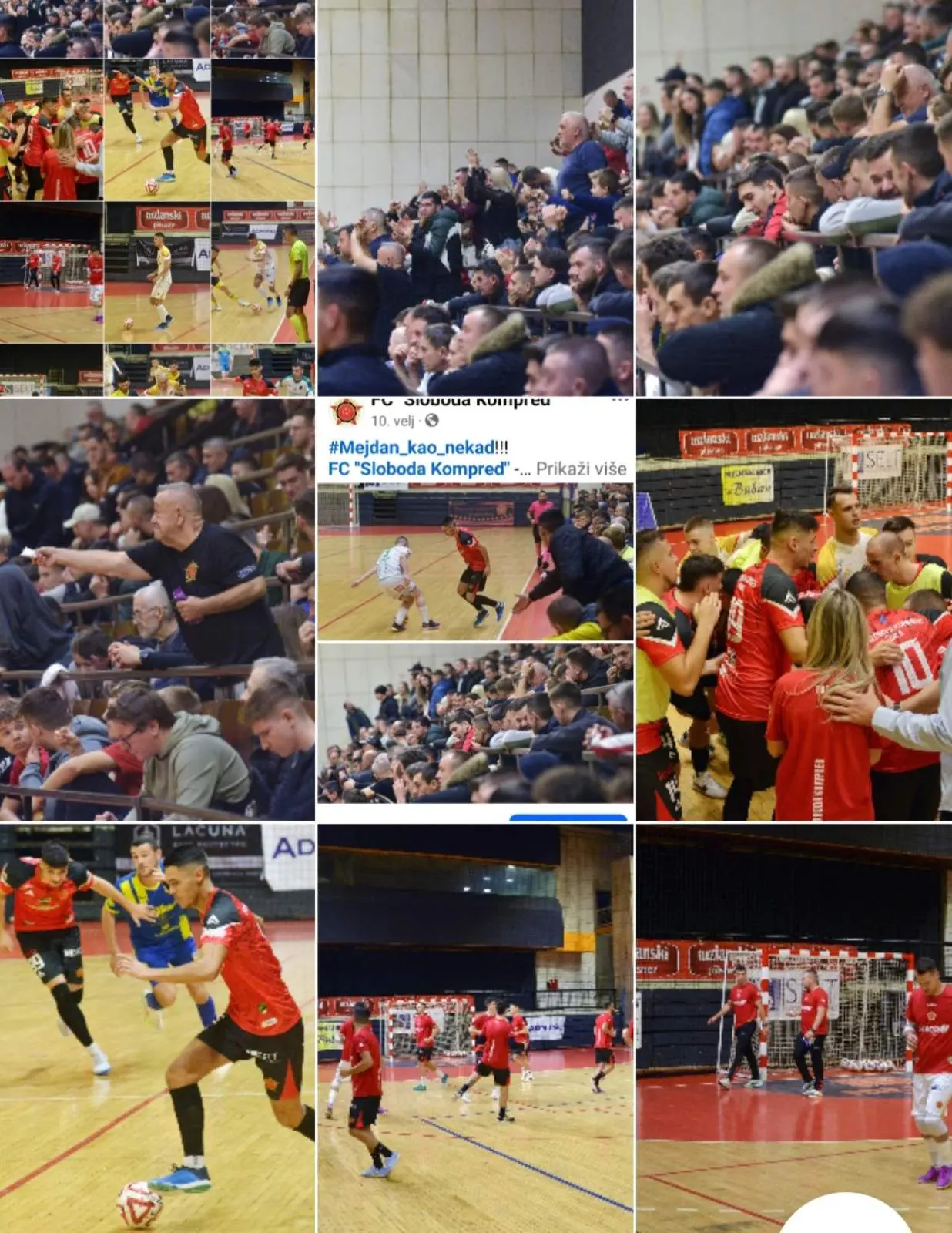 Arhivska fotografija FC Sloboda Kompred