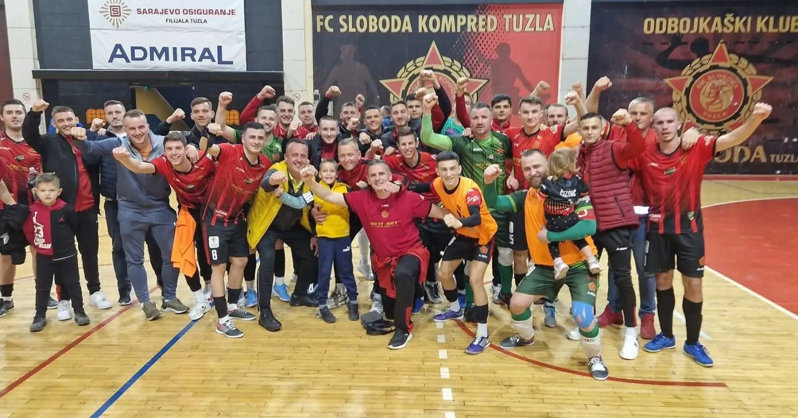 Arhivska fotografija FC Sloboda Kompred