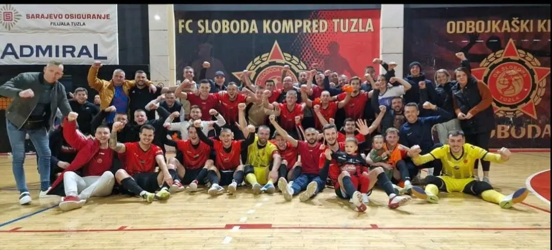 Arhivska fotografija FC Sloboda Kompred